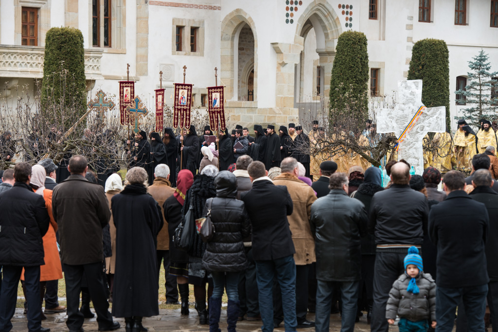 Boboteaza la Mănăstirea Putna