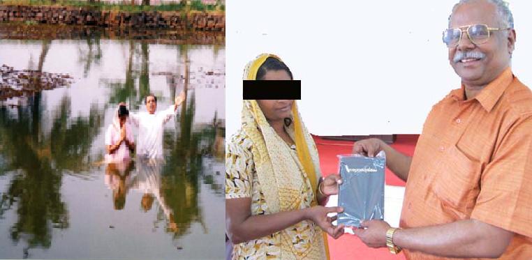 O tânără musulmană, îmbrăţişată de Hristos