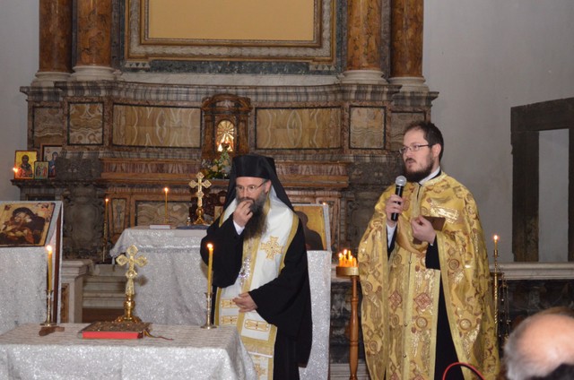 Slujbă de mulțumire în Parohia „Sfântul Ierarh Calinic de la Cernica” din Viterbo