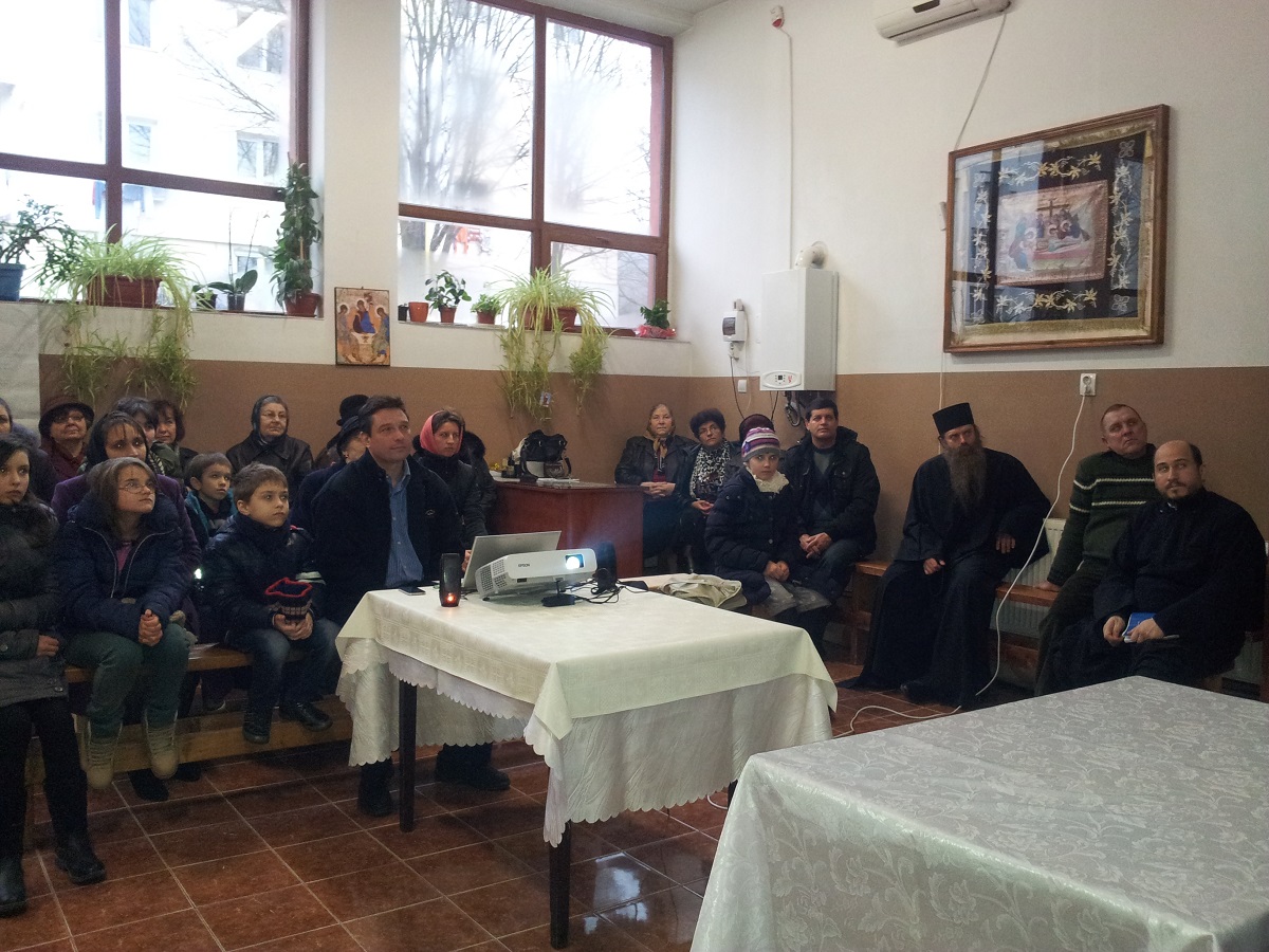 Conferinţă despre Eminescu la parohia „Sfinţii Arhangheli Mihail şi Gavriil” din Tomeşti