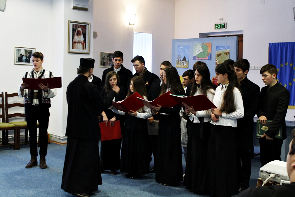 Ziua Unirii Principatelor Române la Seminarul Teologic de la Mănăstirea Neamţ