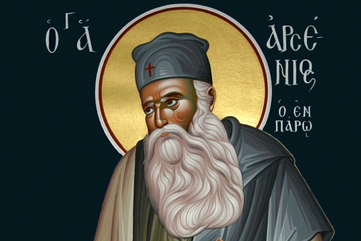 Sfântul Arsenie din Paros Viața Sfântului Arsenie din Paros