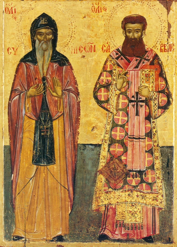 Sfinţii Cuvioşi Simeon şi Sava Sfântul Simeon – Izvorâtorul de mir, ctitor al mănăstirii Hilandar