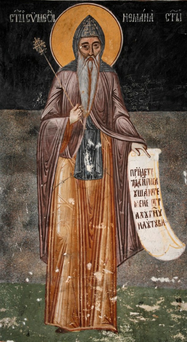 Sfântul Simeon Izvorâtorul de mir Sfântul Simeon – Izvorâtorul de mir, ctitor al mănăstirii Hilandar