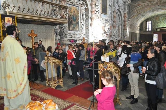Hramul parohiei „Sfântul Haralambie” din Palermo, Italia