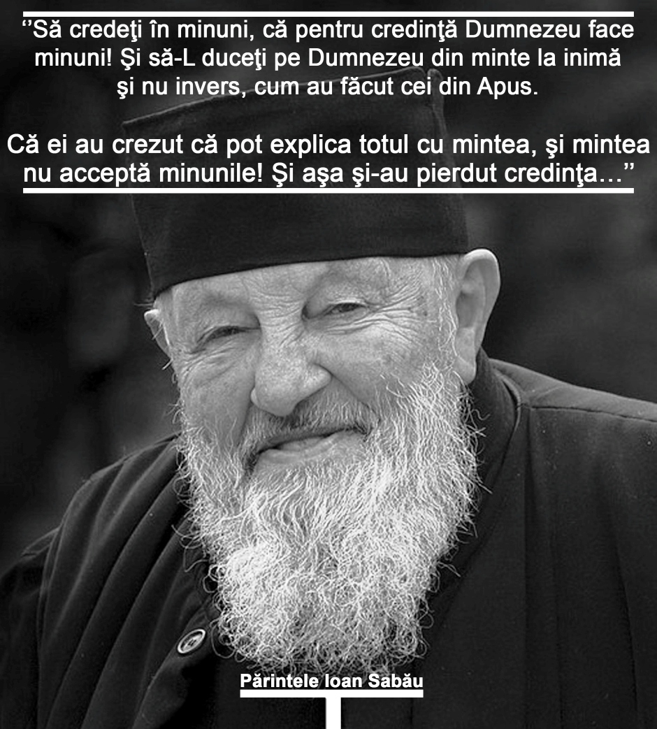Cinci ani de la trecerea la Domnul a Părintelui Ioan Sabău, un iubitor al sfințeniei familiei