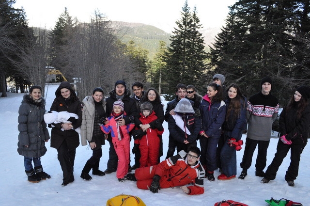 Tabără de iarnă pentru tineri la Dogana Nuova, Italia