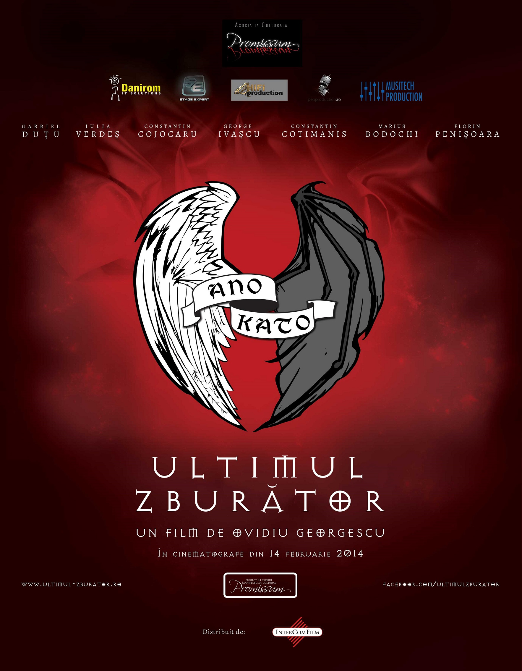 &quot;Ultimul Zburător&quot; al lui Ovidiu Georgescu va fi prezentat la Festivalul Filmului Fantastic de la Bruxelles