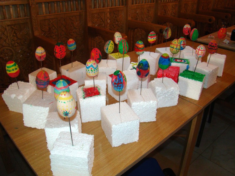 Festivalul-concurs de încondeiat ouă &quot;Domnul meu și Dumnezeul meu&quot;