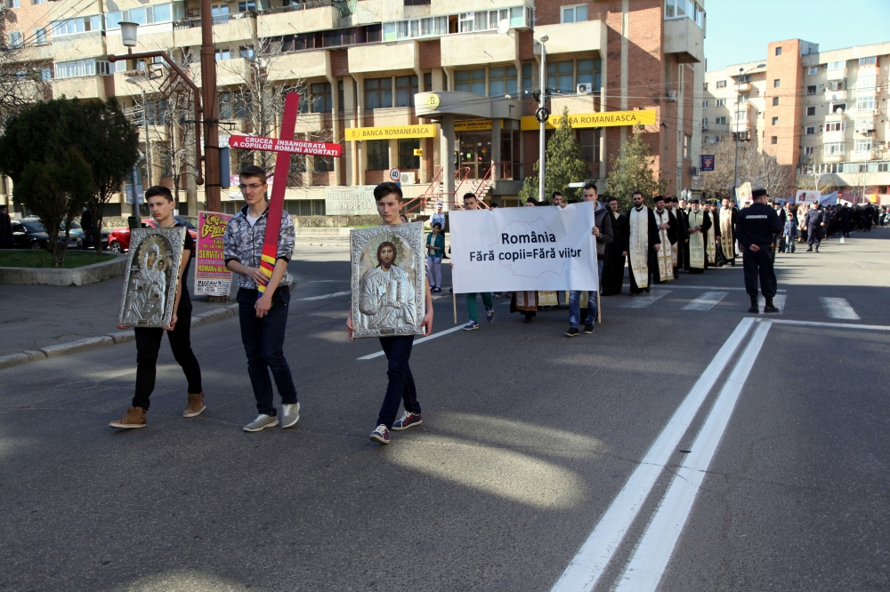 Marşul pentru Viaţă, organizat în aproximativ 40 de oraşe din România (GALERIE FOTO)