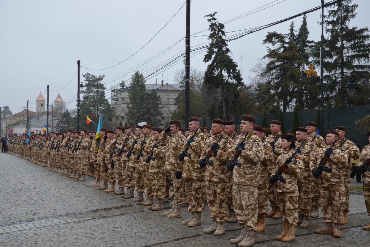 Slujbă religioasă oficiată de IPS Teofan la repatrierea militarilor Batalionului 151 Infanterie