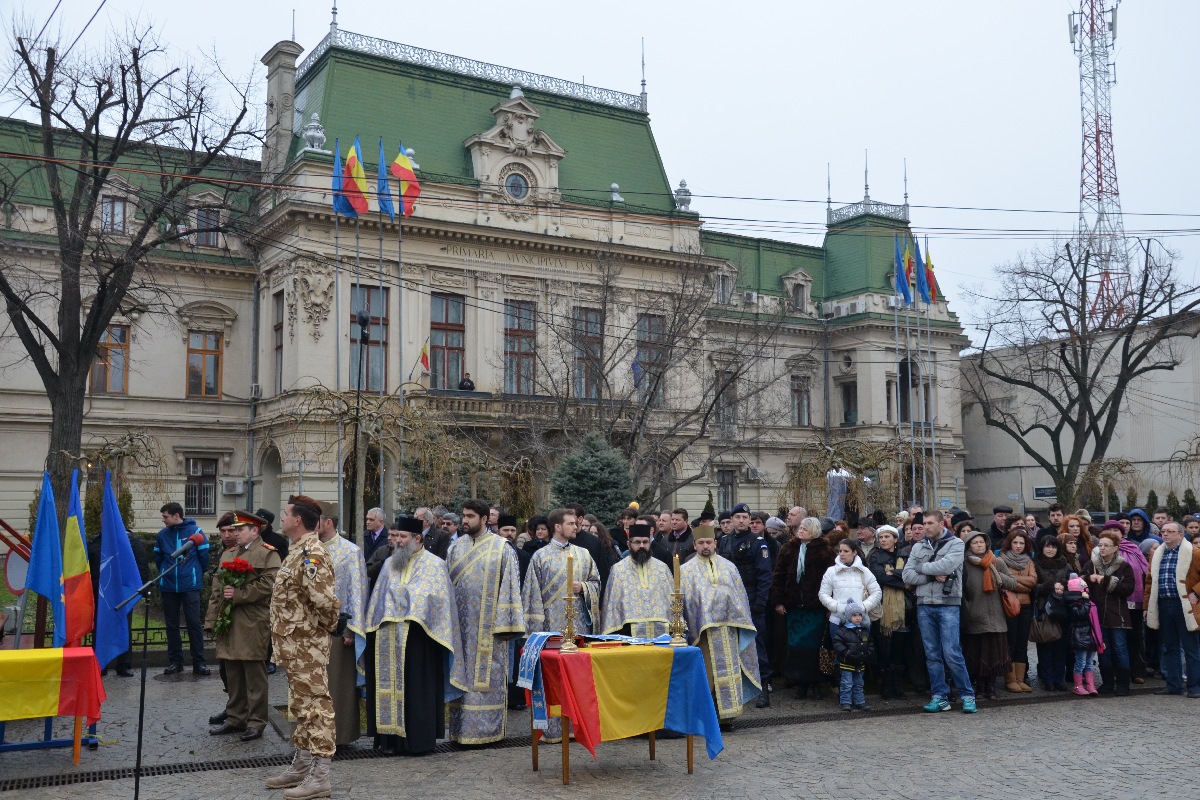 Slujbă religioasă oficiată de IPS Teofan la repatrierea militarilor Batalionului 151 Infanterie