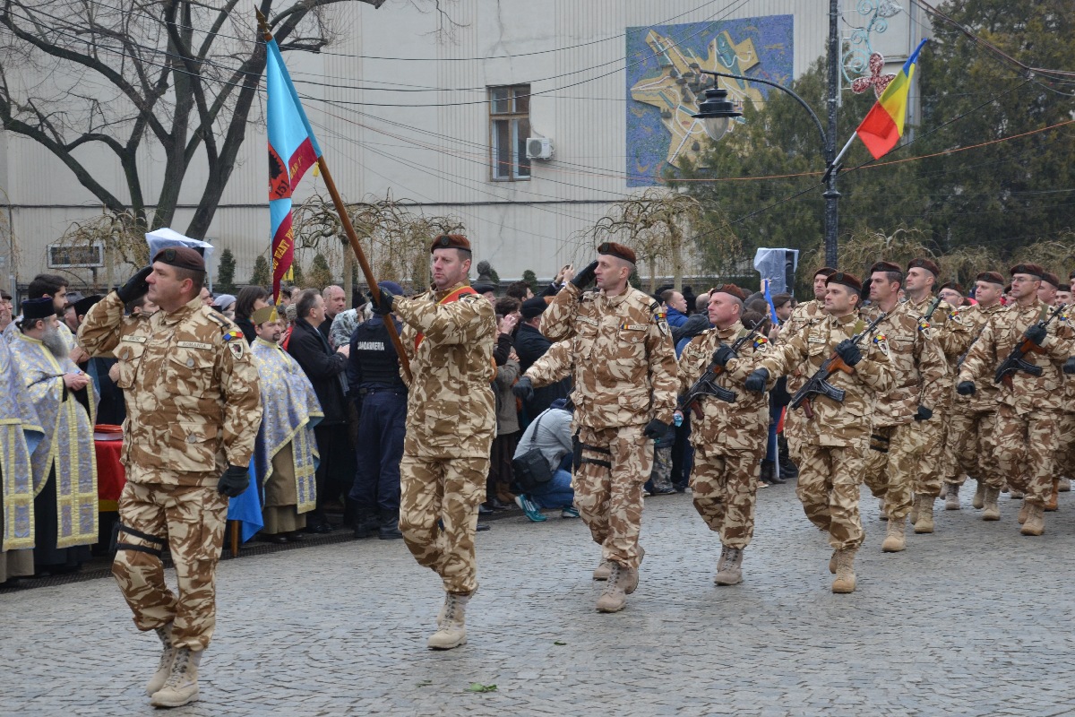 Slujbă religioasă oficiată de IPS Teofan la repatrierea militarilor Batalionului 151 Infanterie