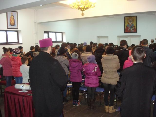 Peste 100 de copii au participat la un dialog catehetic în Episcopia Giurgiului