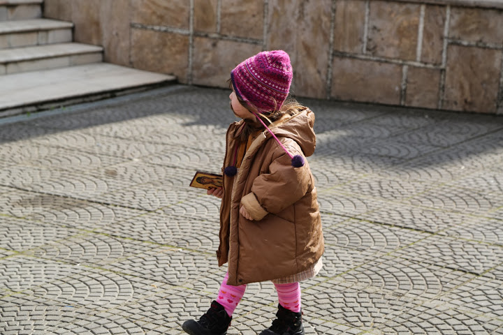 Procesiune cu icoane organizată pentru prima dată la Orăştie în Duminica Ortodoxiei (GALERIE FOTO)