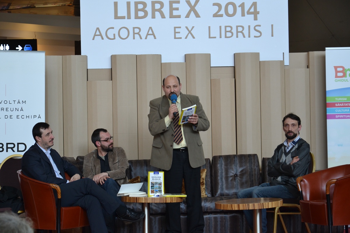 Volumul „Sociologia Religiilor – Credinţe, ritualuri, ideologii”, lansat în cadrul Târgului de carte Librex