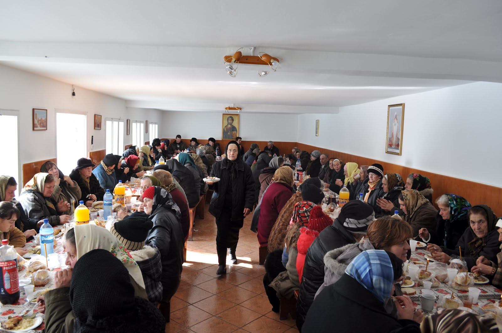 Agape frăţeşti în parohia Buhalniţa, în Postul Mare