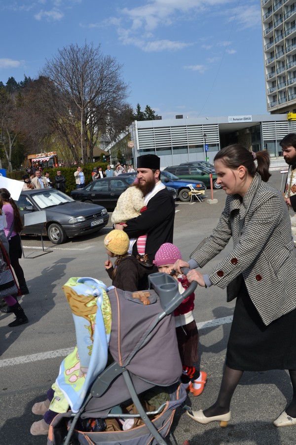 Manifestare pentru viață la Piatra Neamţ