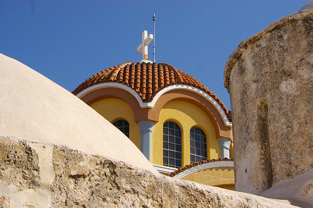 Biserica Arhanghelului Mihail din satul Frenaros din Cipru Maica Domnului Saϊntanagia