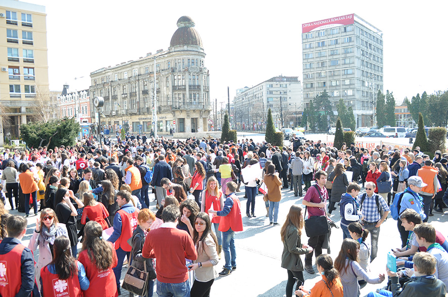 Marşul pentru Viaţă, organizat în aproximativ 40 de oraşe din România (GALERIE FOTO)