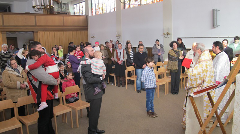 Hirotonie întru diacon la Gießen, Germania