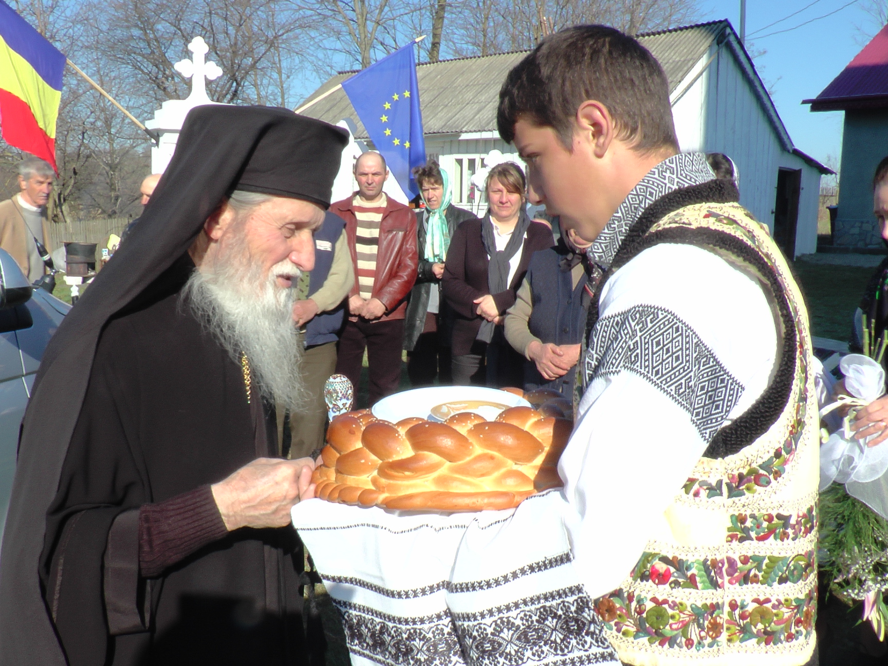 Slujbă arhierească în filia Antonceni Slujbă arhierească în filia Antonceni