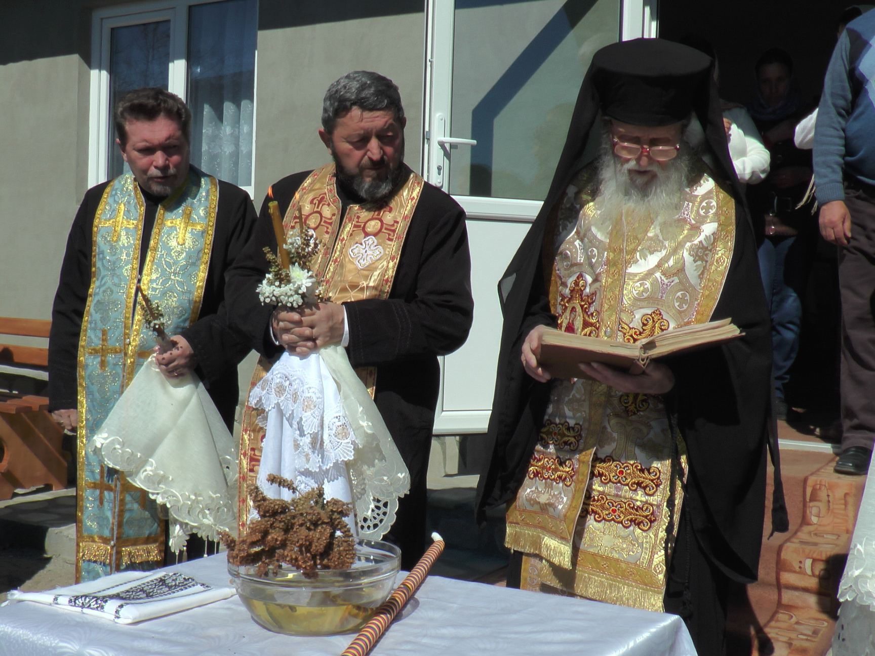 Slujbă arhierească în filia Antonceni