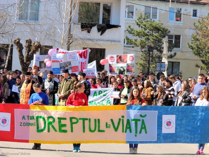 „Marşul pentru viaţă“ în Protopopiatul Săveni