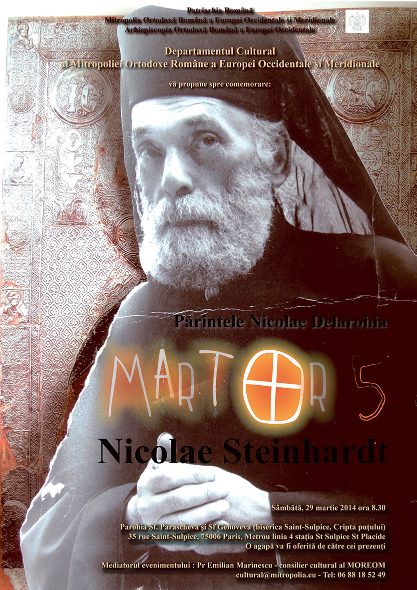 Zi dedicată părintelui Nicolae Steinhardt