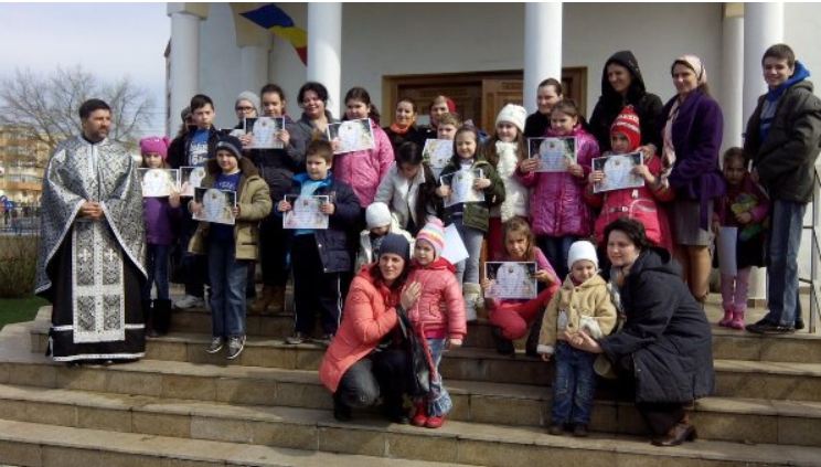 Bucuria primăverii în lăcaşurile de cult oltene: Daruri pentru cei mici şi pentru cei mari Bucuria primăverii în lăcaşurile de cult oltene: Daruri pentru cei mici şi pentru cei mari