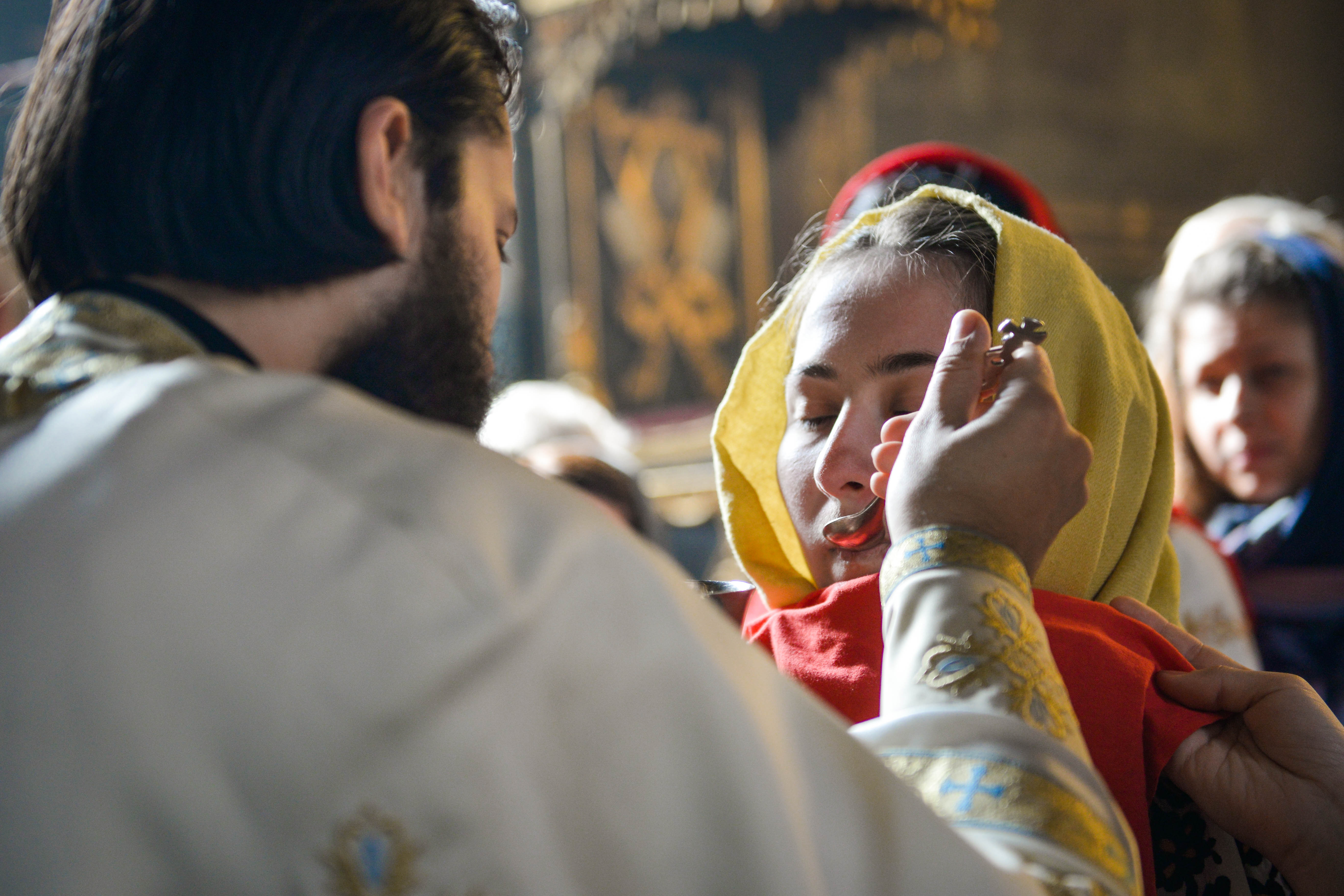 Cuvânt la Împărtășirea cu Sfintele Taine