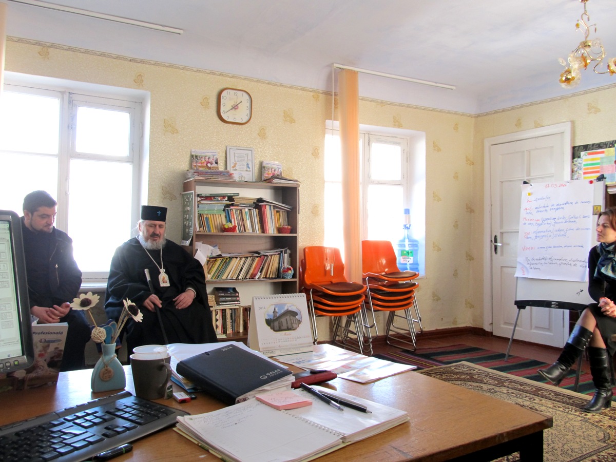 Vizita de lucru a Mitropolitului Basarabiei la parohia din Orhei Vizita de lucru a Mitropolitului Basarabiei la parohia din Orhei