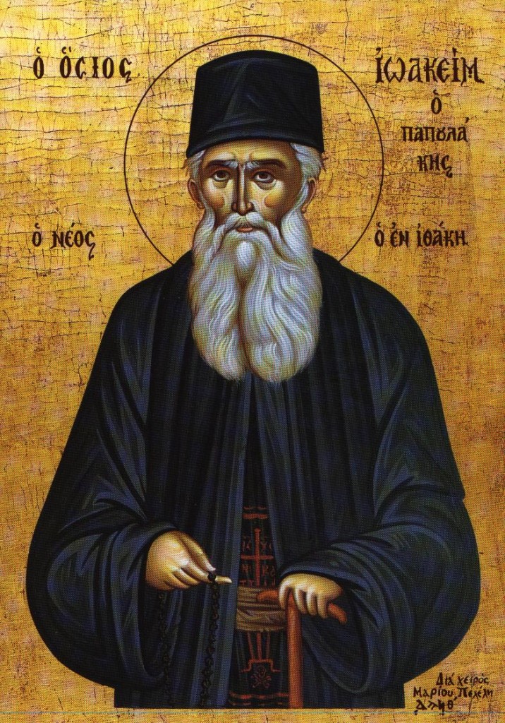 Viața Sfântului Ioachim Papoulakis din Ithaca