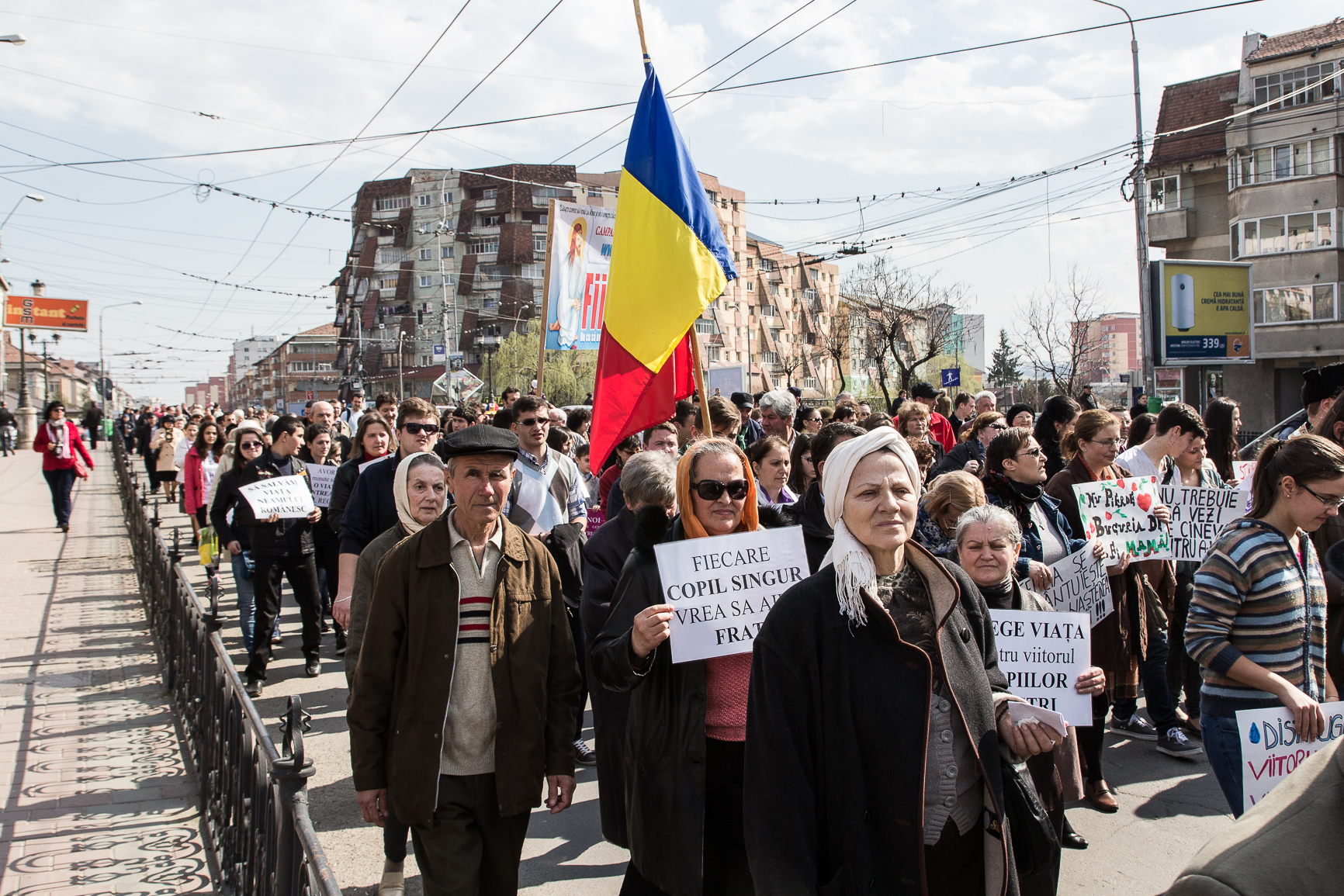 Marşul pentru Viaţă, organizat în aproximativ 40 de oraşe din România (GALERIE FOTO)