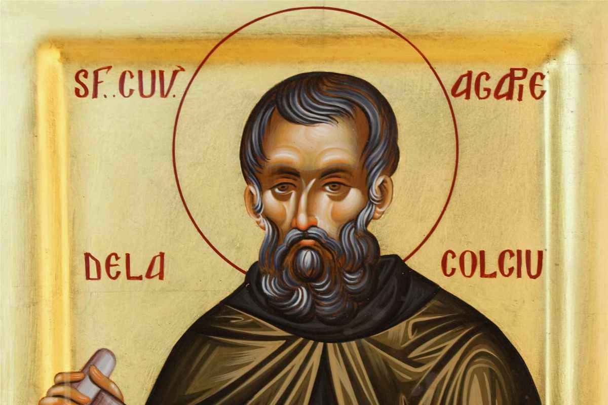 Viața Sfântului Agapie de la Colciu Viața Sfântului Agapie de la Colciu