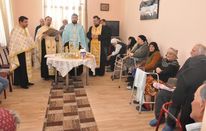 Acţiune socială la căminul de bătrâni din localitatea Singureni