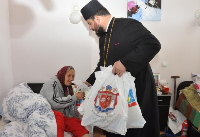 Acţiune socială la căminul de bătrâni din localitatea Singureni