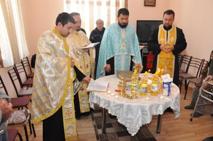 Acţiune socială la căminul de bătrâni din localitatea Singureni