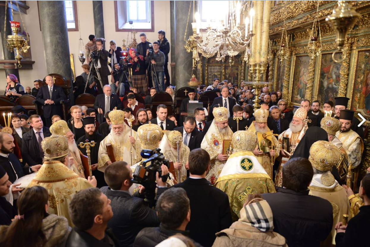 Întâistătătorii de Biserici Ortodoxe au oficiat Sfânta Liturghie la Patriarhia Ecumenică din Constantinopol (GALERIE FOTO)
