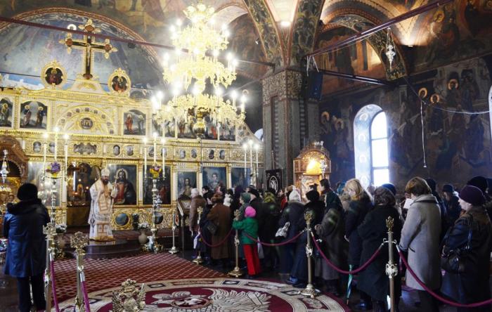 Slujire arhierească în Catedrala episcopală din Giurgiu