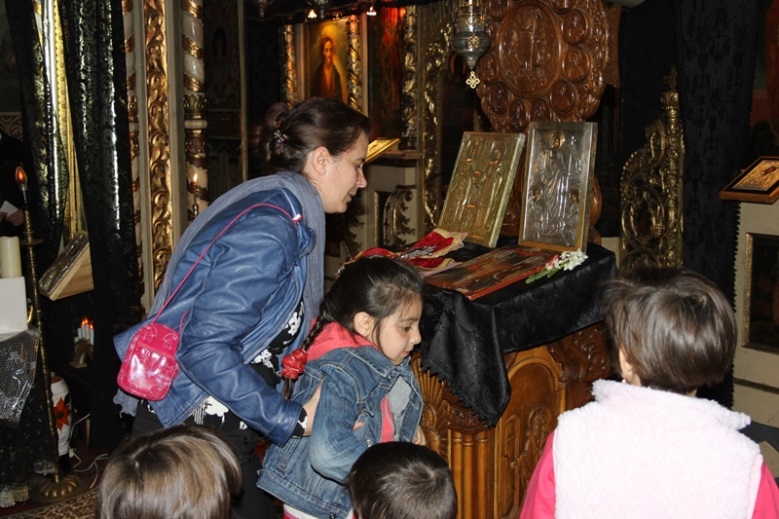 Activitate în cadrul proiectului „Educaţie prin credinţă“