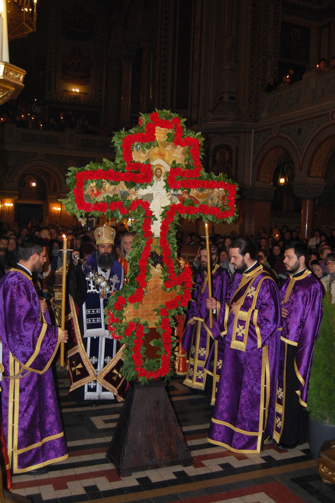 Denia celor 12 Evanghelii la Catedrala mitropolitană din Timişoara