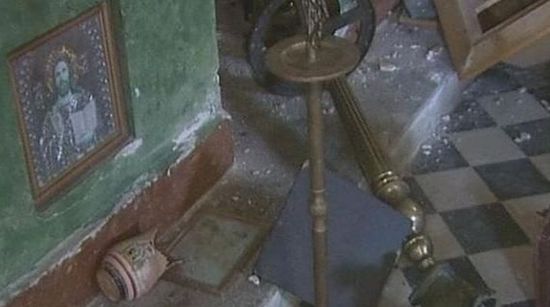 Încă o biserică ortodoxă profanată în Creta de islamişti