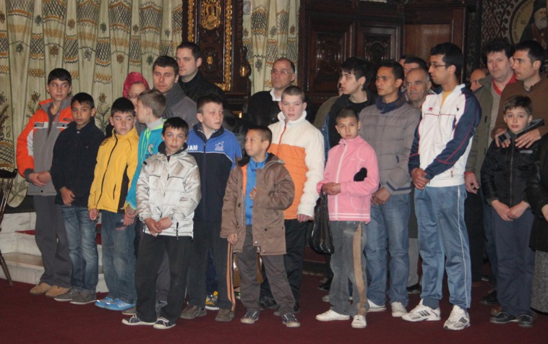 Rânduiala spălării picioarelor la Catedrala arhiepiscopală din Galaţi