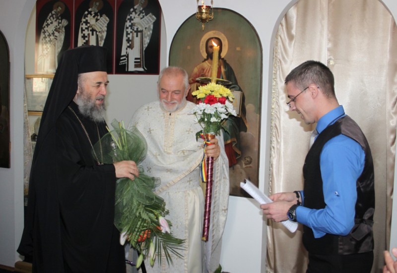 Tradiţionala vizită chiriarhală de Înviere la Penitenciarul din Galaţi