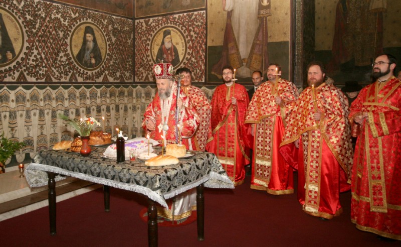 Rânduiala spălării picioarelor la Catedrala arhiepiscopală din Galaţi