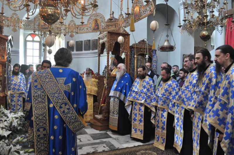 Hram la una dintre dintre cele mai vechi vetre monastice athonite româneşti