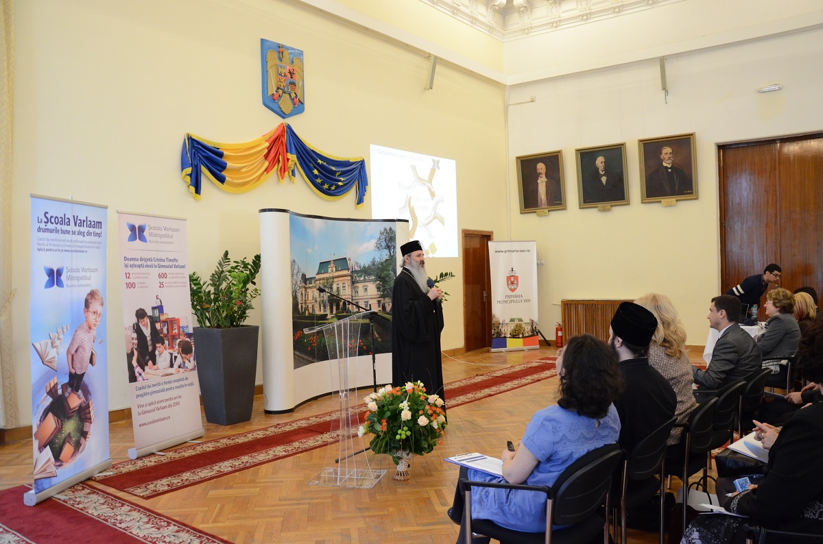 Gimnaziul „Varlaam“ a intrat în circuitul educaţional al Iaşului