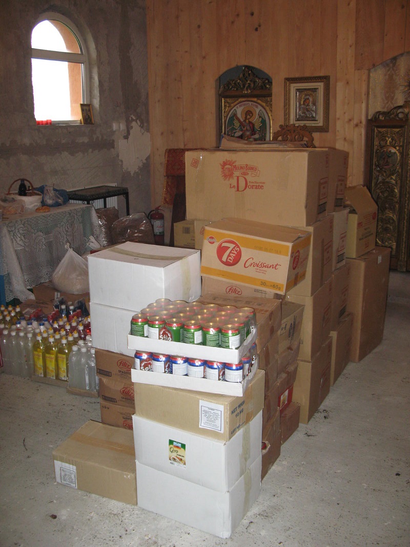 Acţiune umanitară pentru 50 de familii nevoiaşe din Buruieneşti