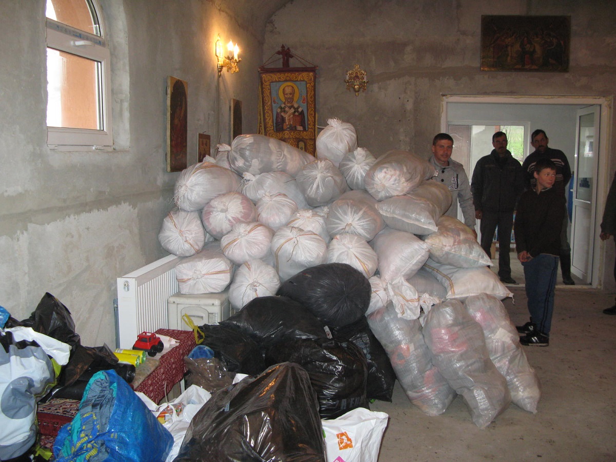 Acţiune umanitară pentru 50 de familii nevoiaşe din Buruieneşti